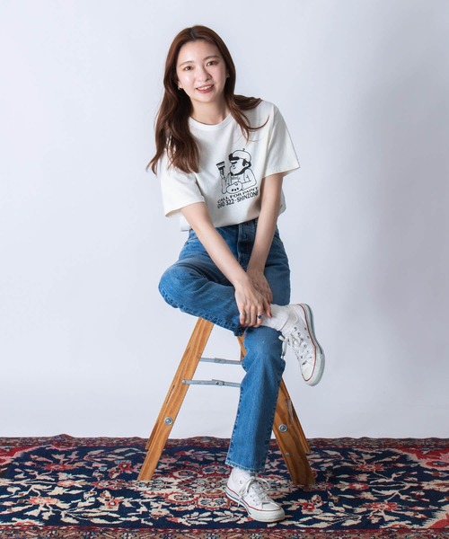 THE SHINZONE(ザ シンゾーン)の「【別注】THE SHINZONE PAINT TEE 23MMSCU14(Tシャツ/カットソー・レディース・グリーン/ブラック・FREE)」の18枚目の写真