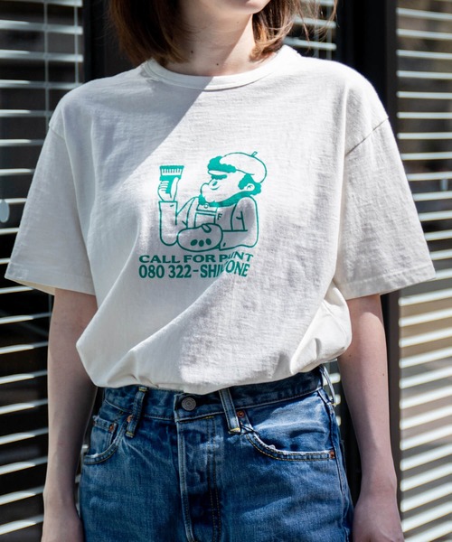 THE SHINZONE(ザ シンゾーン)の「【別注】THE SHINZONE PAINT TEE 23MMSCU14(Tシャツ/カットソー・レディース・グリーン/ブラック・FREE)」の20枚目の写真