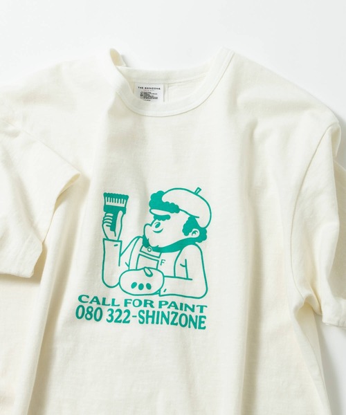 THE SHINZONE(ザ シンゾーン)の「【別注】THE SHINZONE PAINT TEE 23MMSCU14(Tシャツ/カットソー・レディース・グリーン/ブラック・FREE)」の21枚目の写真