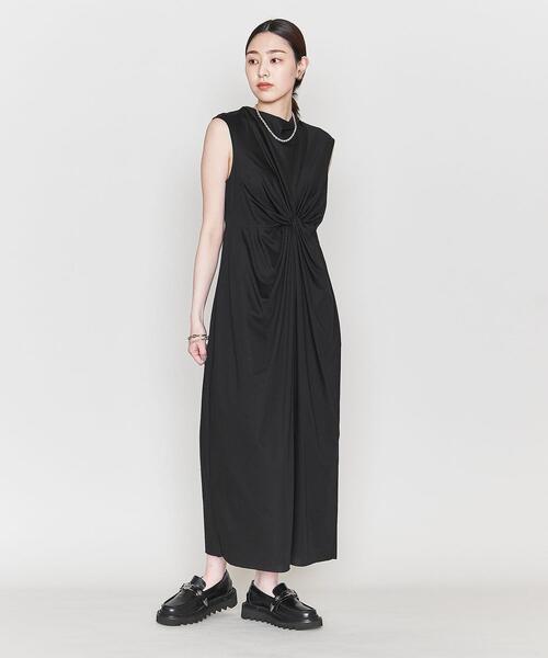 アストラット プリントコンビ ノースリーブワンピース 定価25,300 ASTRAET(アストラット)の「<ASTRAET>C/R ツイスト