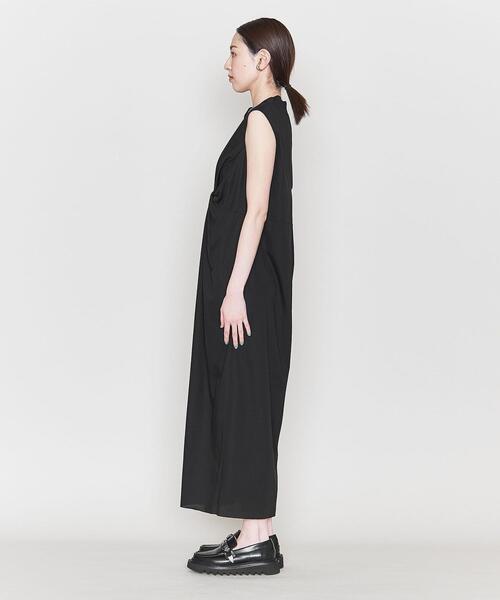 【美品】アストラット-ASTRAET-ノースリーブボックスワンピース ASTRAET（アストラット）の「＜ASTRAET＞コンビ バックオープン