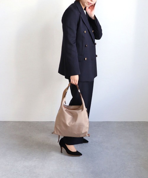 MIAN （ミアン）の「CLEMATIS/ワンショルダーバッグ（ショルダーバッグ・レディース・アイボリー/ブラック/グレイッシュベージュ/カーキ/ホワイト・FREE）」の18枚目の写真