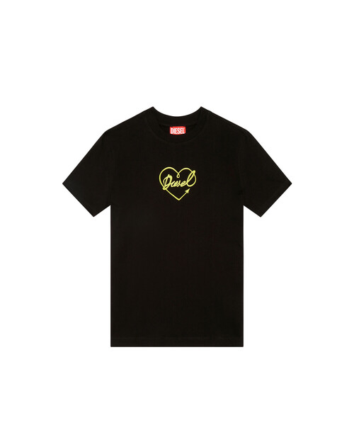 DIESEL（ディーゼル）の「レディース トップス カットソー 半袖 Tシャツ（Tシャツ/カットソー・レディース・ブラック/ホワイト・LARGE/SMALL/MEDIUM/X-LARGE）」の10枚目の写真