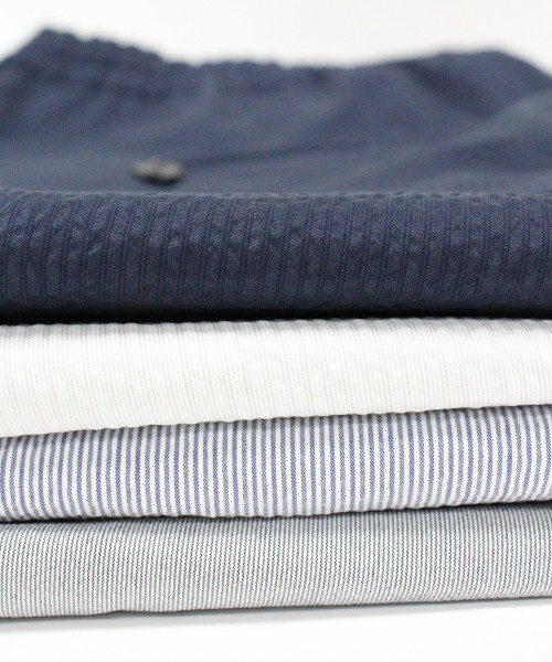 417 EDIFICE（フォーワンセブンエディフィス）の「◇COOL MAX サッカーイージーアンクルパンツ（その他パンツ・メンズ・ホワイト/グレー/サックスブルー/ネイビー・MEDIUM/LARGE/SMALL）」の13枚目の写真