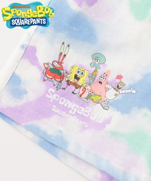 X-girl Stages（エックスガールステージス）の「【コラボ】スポンジボブハーフパンツ（その他パンツ・キッズ・ネイビー/マルチ/ベージュ・130cm/100cm/120cm/110cm/80ｃｍ/90cm/140cm）」の11枚目の写真