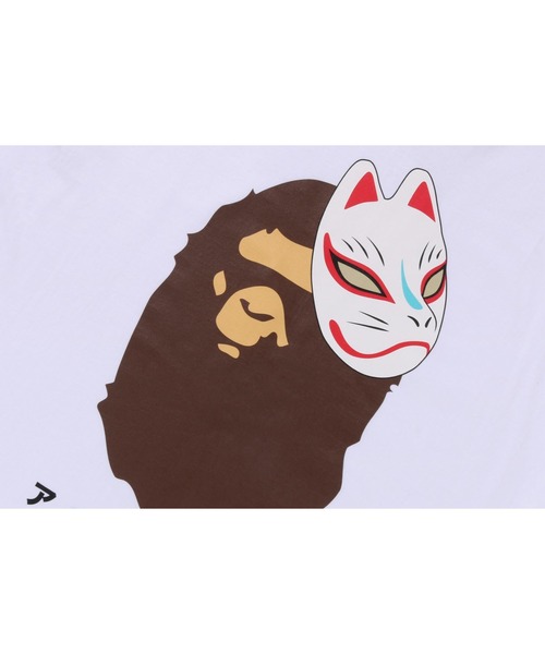 A BATHING APE（アベイシングエイプ）の「JAPANESE FOX MASK TEE
