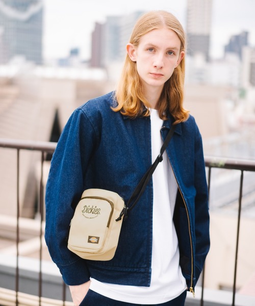 Dickies(ディッキーズ)の「Dickies ロゴ刺繍 クイックショルダーバッグ(ショルダーバッグ・メンズ・ベージュ/ブラック/オフホワイト・FREE)」の7枚目の写真