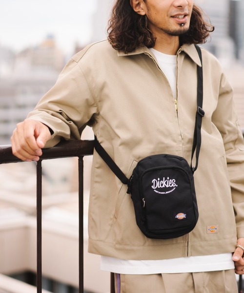 Dickies(ディッキーズ)の「Dickies ロゴ刺繍 クイックショルダーバッグ(ショルダーバッグ・メンズ・ベージュ/ブラック/オフホワイト・FREE)」の5枚目の写真