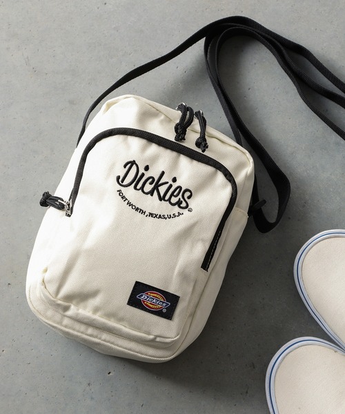 Dickies(ディッキーズ)の「Dickies ロゴ刺繍 クイックショルダーバッグ(ショルダーバッグ・メンズ・ベージュ/ブラック/オフホワイト・FREE)」の8枚目の写真