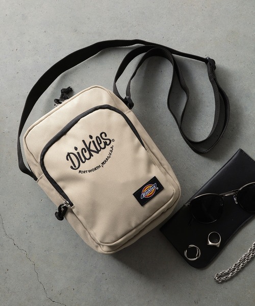 Dickies(ディッキーズ)の「Dickies ロゴ刺繍 クイックショルダーバッグ(ショルダーバッグ・メンズ・ベージュ/ブラック/オフホワイト・FREE)」の10枚目の写真