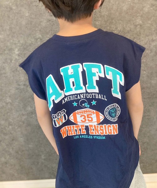 THE CASUAL(カジュアル)の「選べる16カラー BIGノースリ(Tシャツ/カットソー・キッズ・ホワイト系/グレー系1/ホワイト系1/ブラック/チャコール/ダークグリーン系/グレー系/ネイビー/杢グレー/ネイビー系/ダークグリーン/ブラック系/ベージュ系/オフホワイト/ホワイト系2/ベージュ・160cm/120cm/110cm/140cm/130cm/150cm)」の16枚目の写真