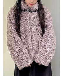 merry jenny | poodle collar fakefur coat(ダウンジャケット/コート)