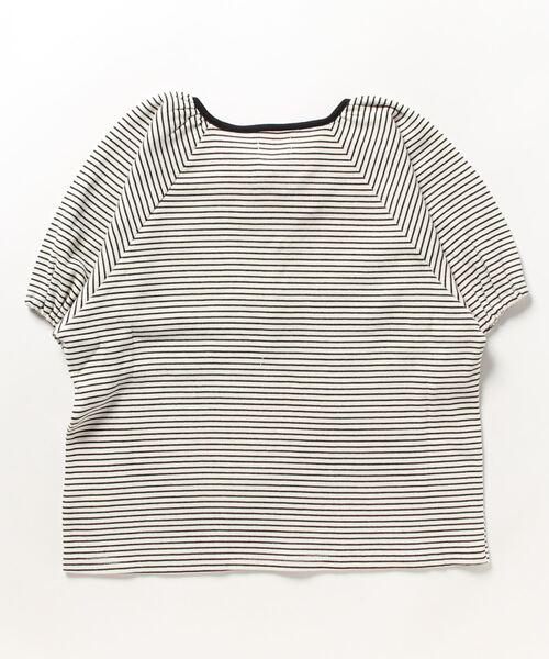 flower（フラワー）の「ネックリボンボーダーティーズ（Tシャツ/カットソー・レディース・ブラック/ベージュ・FREE）」の12枚目の写真