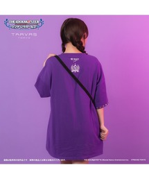 二宮飛鳥×TRAVAS TOKYO Tシャツ 紫　トラバス TRAVAS TOKYO（トラバス トウキョウ）の「【アイドルマスター