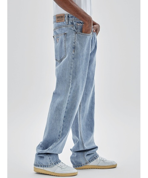 Guess（ゲス）の「GUESS Originals Kit Relaxed Pant（デニムパンツ・メンズ・ライトインディゴブルー・31inch/32inch/30inch/29inch）」の3枚目の写真