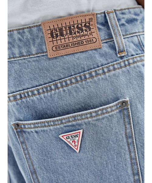 Guess（ゲス）の「GUESS Originals Kit Relaxed Pant（デニムパンツ・メンズ・ライトインディゴブルー・31inch/32inch/30inch/29inch）」の7枚目の写真