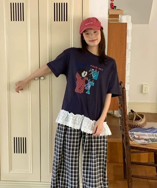 セール】オーバーサイズベアTシャツ（Tシャツ/カットソー）｜LAC