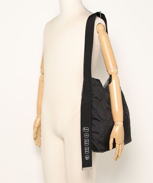 gomme（ゴム）の「キルトミックストートバッグ（トートバッグ・レディース・カーキ/ブラック・FREE）」の14枚目の写真