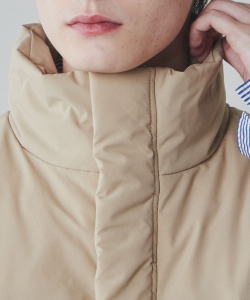 LUCY（ルーシー）の「LUCY/SORONA(R) ミリタリーパデッドベスト（ダウンベスト・メンズ・ベージュ/ブラウン/カーキ/ブラック・MEDIUM/LARGE）」の16枚目の写真