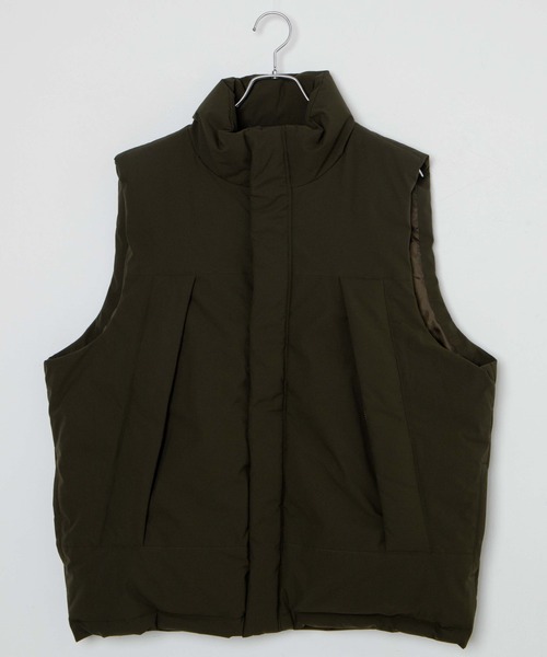 LUCY（ルーシー）の「LUCY/SORONA(R) ミリタリーパデッドベスト（ダウンベスト・メンズ・ベージュ/ブラウン/カーキ/ブラック・MEDIUM/LARGE）」の7枚目の写真