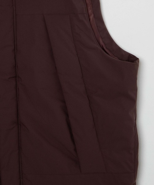 LUCY（ルーシー）の「LUCY/SORONA(R) ミリタリーパデッドベスト（ダウンベスト・メンズ・ベージュ/ブラウン/カーキ/ブラック・MEDIUM/LARGE）」の12枚目の写真