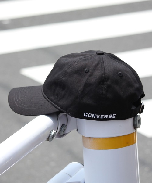 CONVERSE（コンバース）の「【CONVERSE/コンバース】ワンポイントロゴベースボールキャップ（キャップ・メンズ・ベージュ/ブラック・FREE）」の2枚目の写真