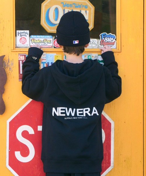 NEW ERA（ニューエラ）の「NEW ERA/ニューエラ キッズ パーカー LOGO