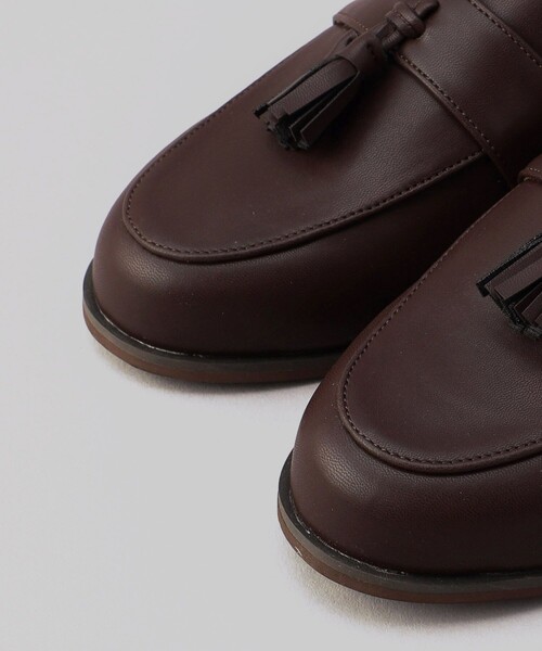 FREAK'S STORE(フリークスストア)の「ROVERETO/ロベレート タッセル ストラップ ローファー/ストラップシューズ(モカシン/デッキシューズ・レディース・ブラウン/ブラック・37/38/36)」の6枚目の写真