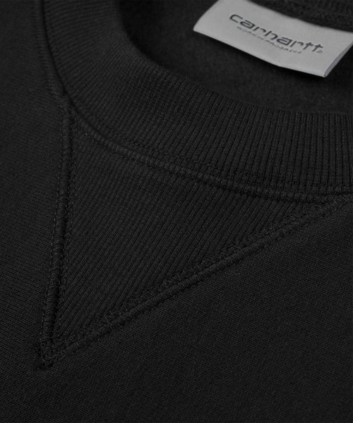 Carhartt WIP(カーハートダブリューアイピー)の「Carhartt WIP/カーハートダブリューアイピー AMERICAN SCRIPTSWEATSHIRT スウェット トレーナー ルーズフィット I025475(スウェット・メンズ・ダークグレー/ヘザーグレー/ブラック/ナチュラル/ダークオリーブ/パープル・S/M/XL/L)」の12枚目の写真