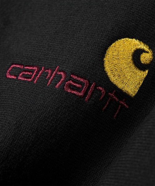 Carhartt WIP(カーハートダブリューアイピー)の「Carhartt WIP/カーハートダブリューアイピー AMERICAN SCRIPTSWEATSHIRT スウェット トレーナー ルーズフィット I025475(スウェット・メンズ・ダークグレー/ヘザーグレー/ブラック/ナチュラル/ダークオリーブ/パープル・S/M/XL/L)」の13枚目の写真