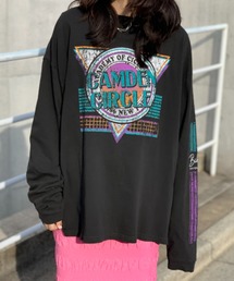 mi via loca | ヴィンテージライクプリントロンT(Tシャツ/カットソー)