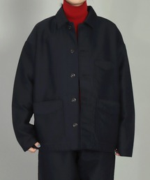 [OMNIGOD womens / オムニゴッド] ギザコットンモールスキン フレンチカバーオール