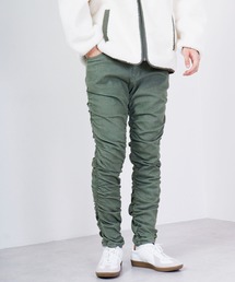 JUNGLESTORM 10ozカラーデニムクシュクシュ5Pパンツ