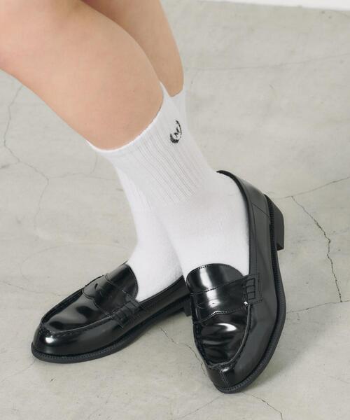 WEGO（ウィゴー）の「WEGO/スクールローファー（ローファー・レディース・ブラック・7/6/7.5/5.5/5/4.5/6.5/4）」の4枚目の写真