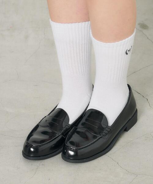 WEGO（ウィゴー）の「WEGO/スクールローファー（ローファー・レディース・ブラック・7/6/7.5/5.5/5/4.5/6.5/4）」の3枚目の写真