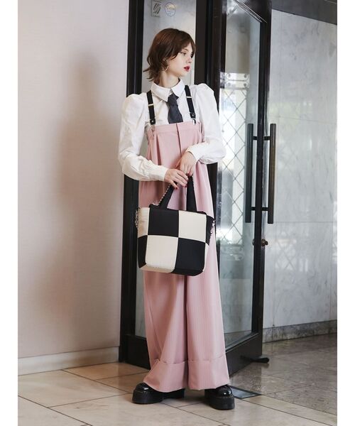 jouetie（ジュエティ）の「ブロッキングパッファーバッグ（ハンドバッグ・レディース・ブラック/パープル・FREE）」の22枚目の写真