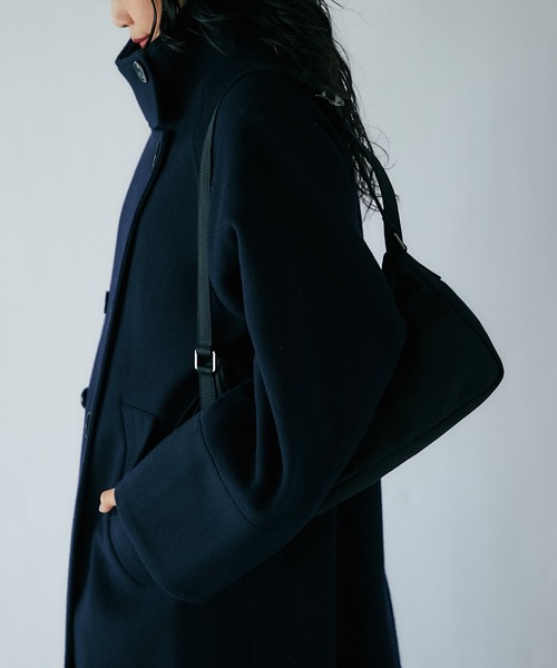 RIVE DROITE（リヴドロワ）の「ウールスタンドネックコート（その他アウター・レディース・ベージュ/ネイビー・FREE）」の11枚目の写真