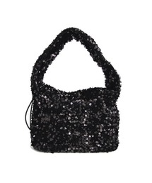 Re:EDIT | [辻元舞さん着用][2023-24 WINTER COLLECTION]スパンコールハンドルギャザーミニハンドバッグ(ハンドバッグ)