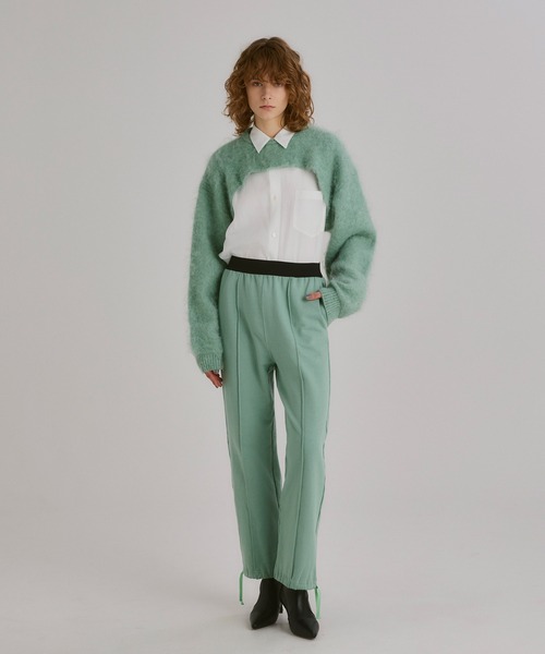 NOISE MAKER（ノイズメーカー）の「モヘアショートニット（ニット/セーター・レディース・グリーン/ブルー/グレー/ピンク・FREE）」の12枚目の写真