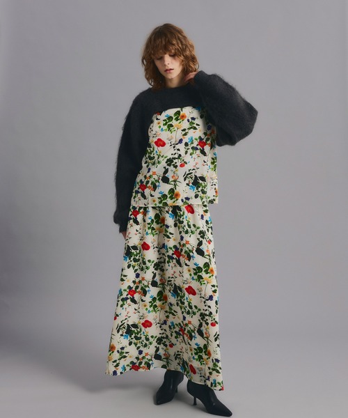 NOISE MAKER（ノイズメーカー）の「モヘアショートニット（ニット/セーター・レディース・グリーン/ブルー/グレー/ピンク・FREE）」の5枚目の写真