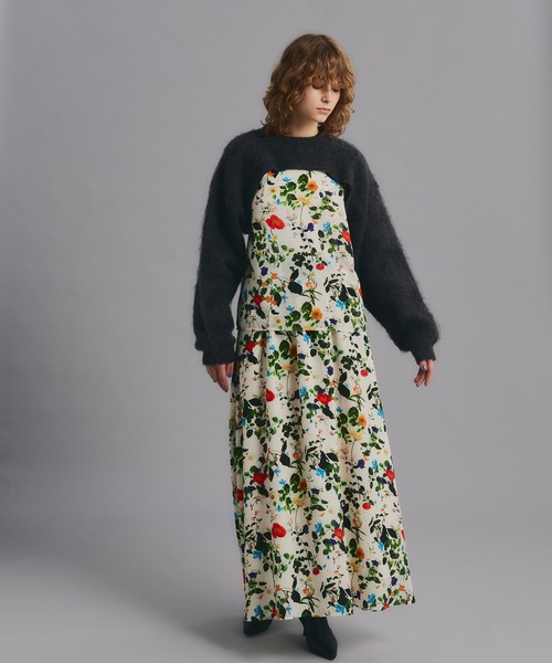 NOISE MAKER（ノイズメーカー）の「モヘアショートニット（ニット/セーター・レディース・グリーン/ブルー/グレー/ピンク・FREE）」の6枚目の写真