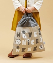 10mois | 【tupera tupera × 10mois】tupera tupera 巾着袋 / 通園バック　入園バッグ(その他ベビー用品)