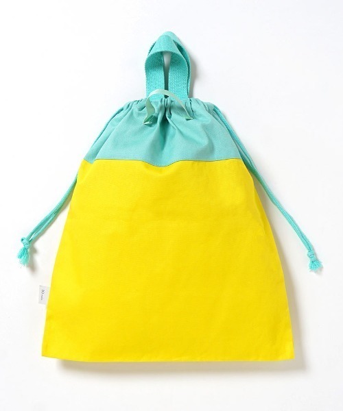 10mois（ディモワ）の「【tupera tupera × 10mois】tupera tupera 巾着袋 / 通園バック　入園バッグ（その他ベビー用品・キッズ・ブラウン/イエロー・ONE SIZE）」の12枚目の写真