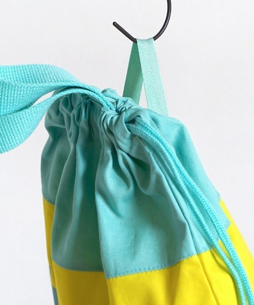 10mois（ディモワ）の「【tupera tupera × 10mois】tupera tupera 巾着袋 / 通園バック　入園バッグ（その他ベビー用品・キッズ・ブラウン/イエロー・ONE SIZE）」の13枚目の写真