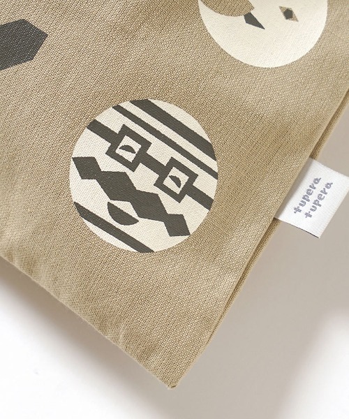 10mois（ディモワ）の「【tupera tupera × 10mois】tupera tupera 巾着袋 / 通園バック　入園バッグ（その他ベビー用品・キッズ・ブラウン/イエロー・ONE SIZE）」の7枚目の写真