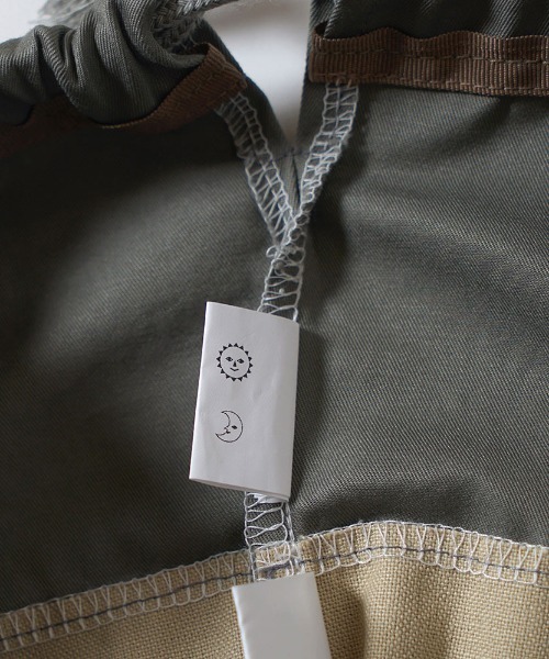 10mois（ディモワ）の「【tupera tupera × 10mois】tupera tupera 巾着袋 / 通園バック　入園バッグ（その他ベビー用品・キッズ・ブラウン/イエロー・ONE SIZE）」の9枚目の写真