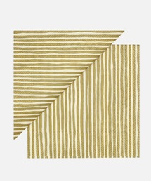 marimekko(}bR)Varvunraita / gold L.napkin(Lb`c[)