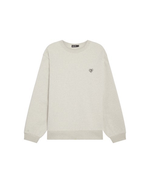 Not So Ape（ノットソーエイプ）の「Heart Logo Crewneck（スウェット・メンズ・ブラック/グレー系その他・MEDIUM/LARGE）」の4枚目の写真