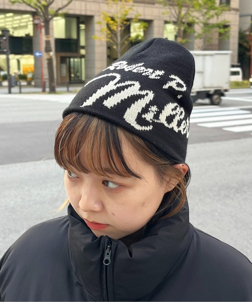 CPCM（シーピーシーエム）の「【Robert P.Miller】ロゴビーニー（ニットキャップ/ビーニー・メンズ・ブラック/アイボリー・FREE）」の15枚目の写真