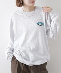 FUNALIVE（ファンアライブ）の「ゆったり 着やすい  ロゴ刺繍 ロンT（Tシャツ/カットソー）」